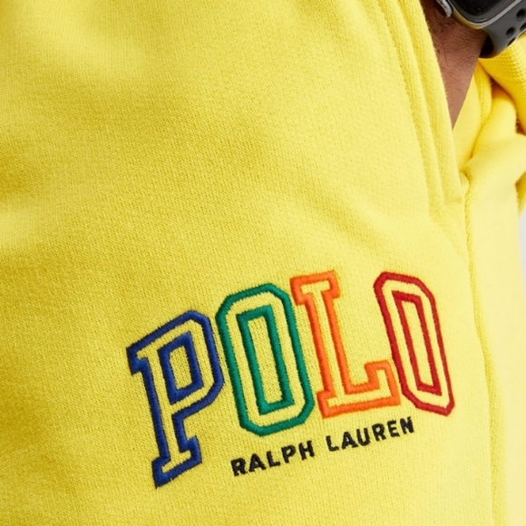 NWT Men's Ralph Lauren Polo Fleece Logo Joggers - Picture 3 of 8